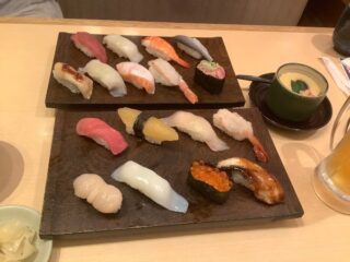 美味しいお寿司を
