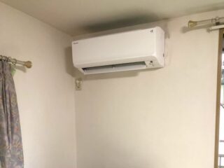 エアコンの取り付け