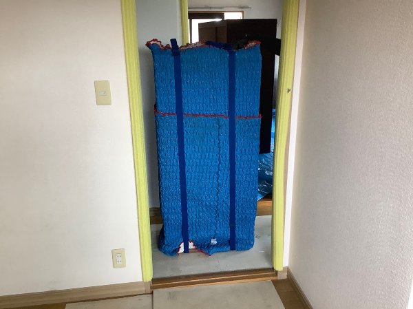 彦根市 婚礼タンス 梱包 2階搬出