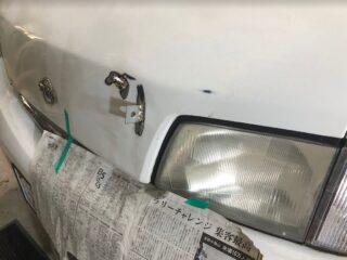 バネットトラックの板金補修