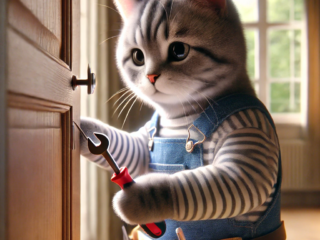 使いたい部屋のドアが開かない