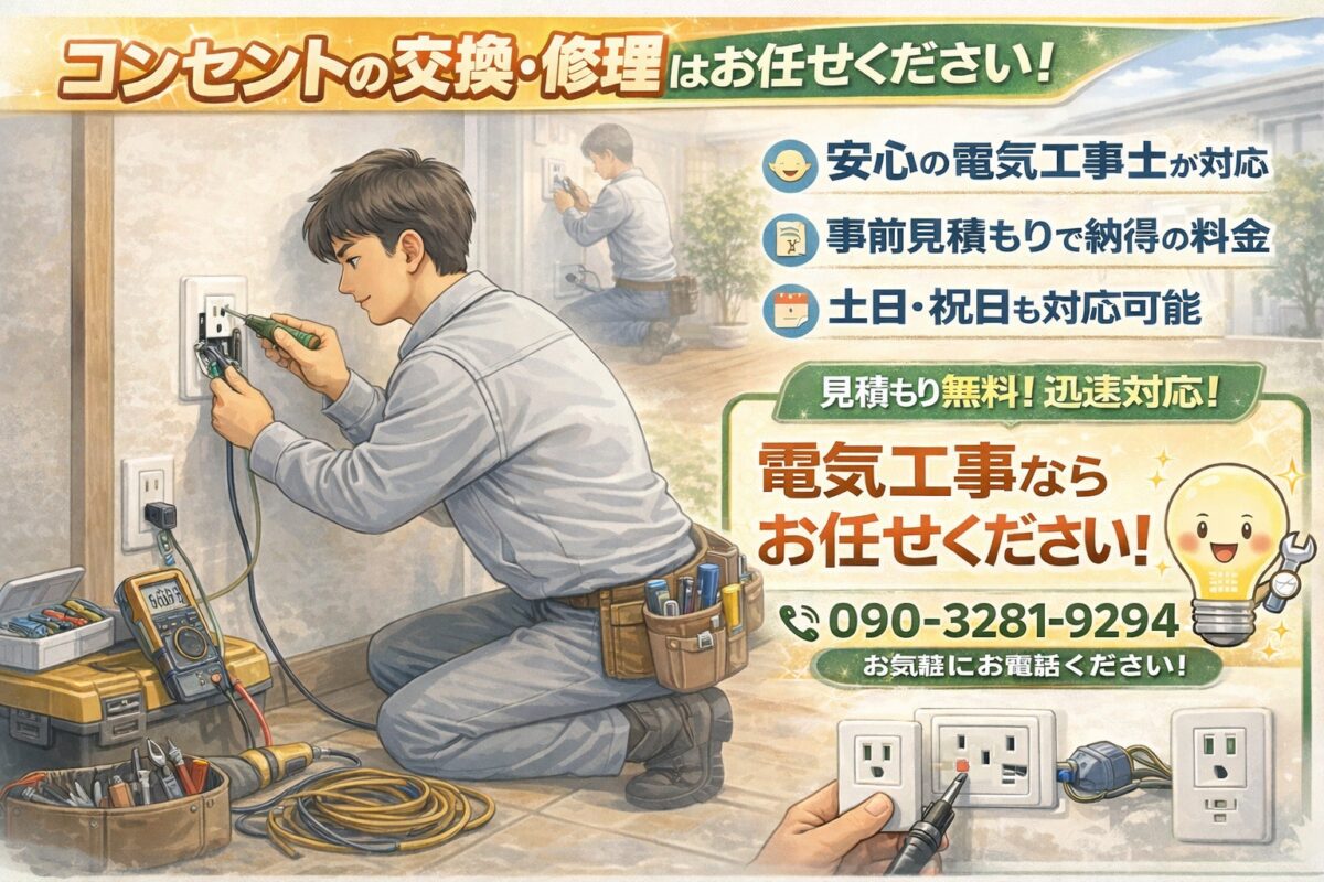 配線修理のご依頼はお任せ
